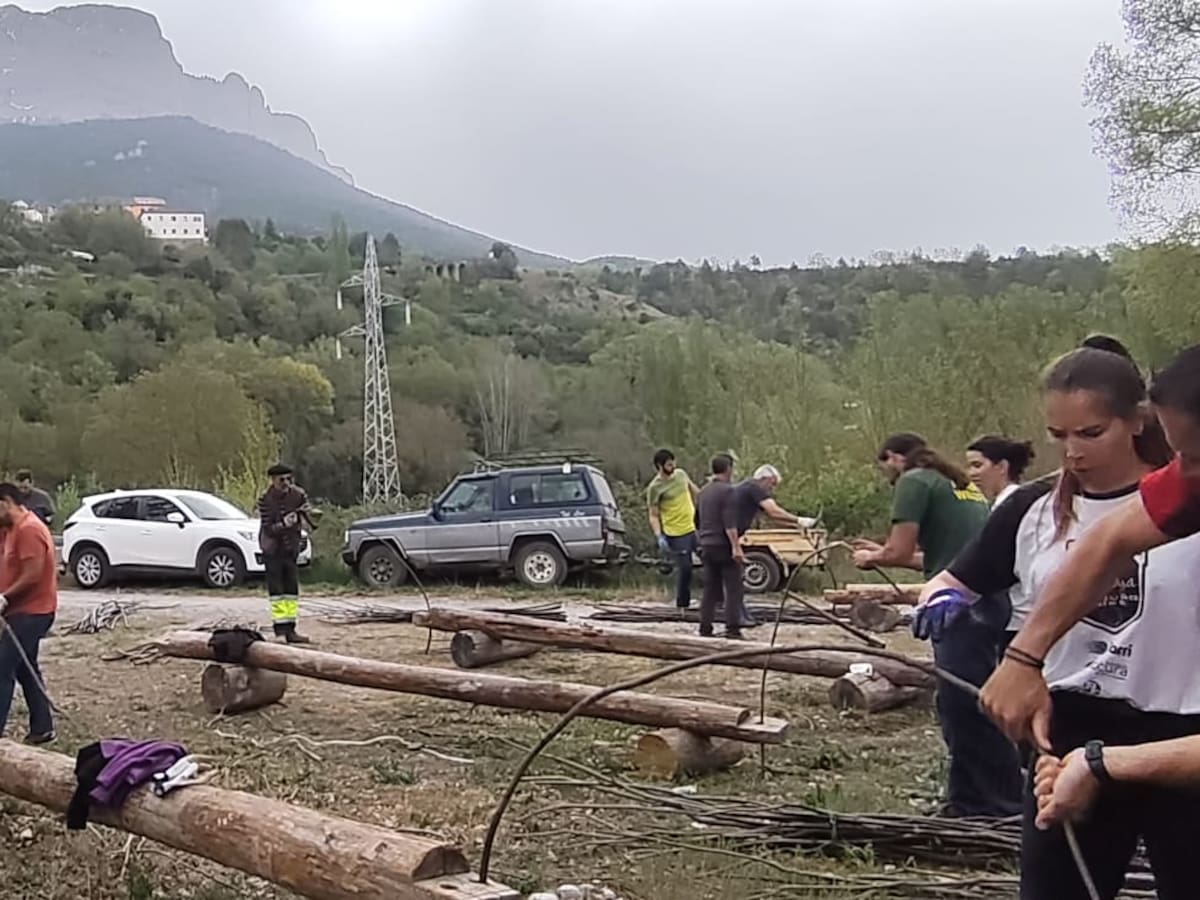 Los nabateros ultiman los preparativos en Laspuña