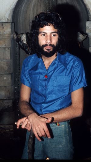 El músico Cat Stevens en una fotografía de 1974