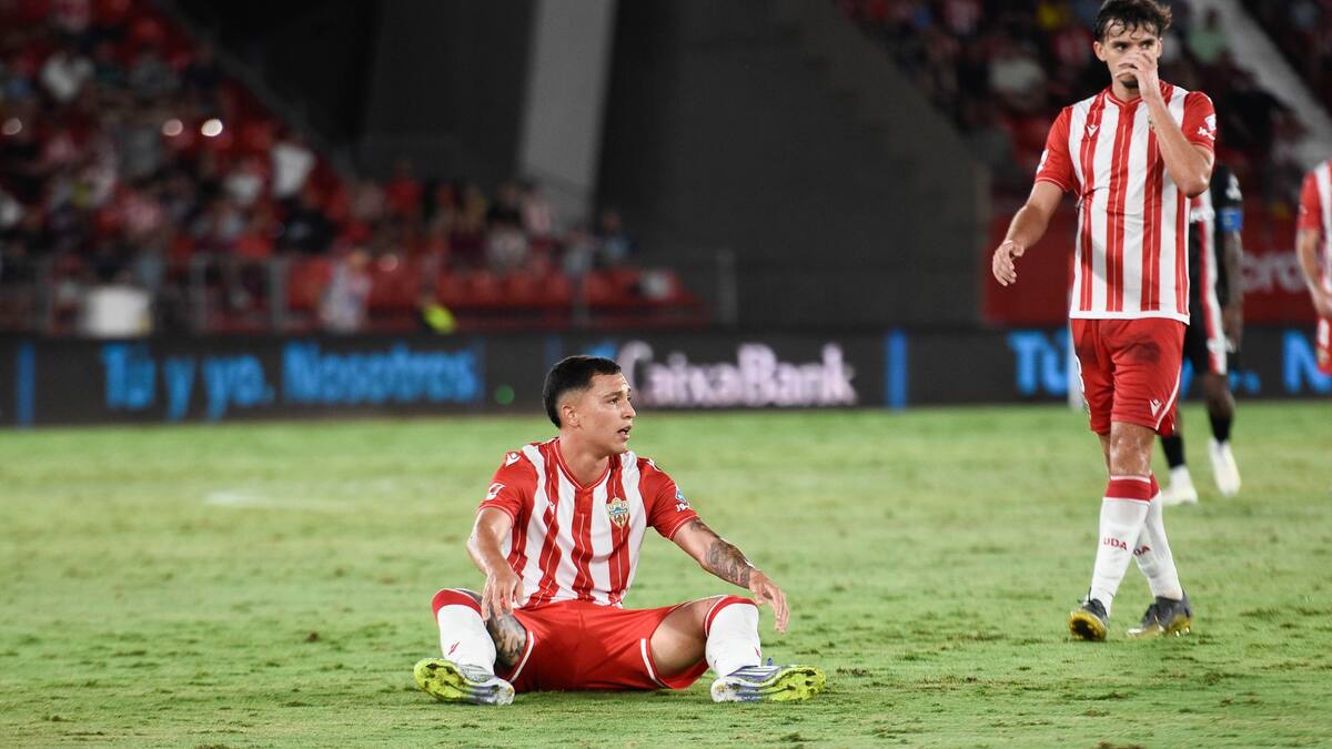 El Almería busca gol y encuentra dudas: Thalys