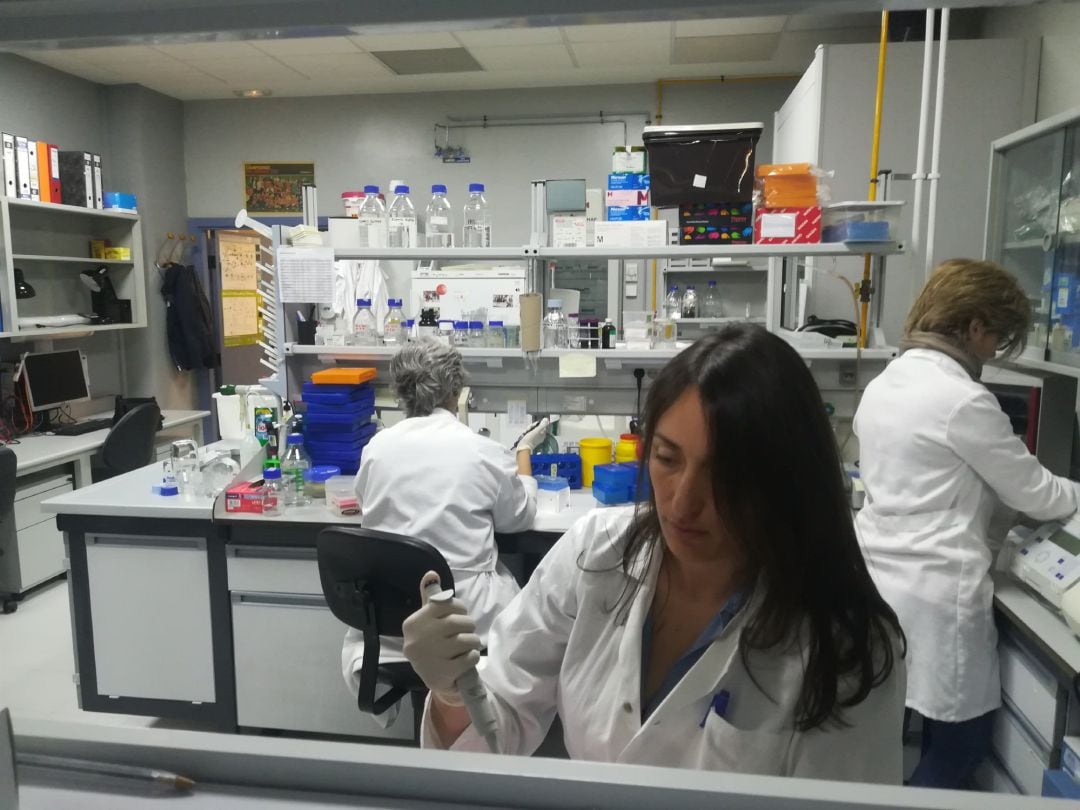 Departamento de investigación sobre cáncer infantil. 