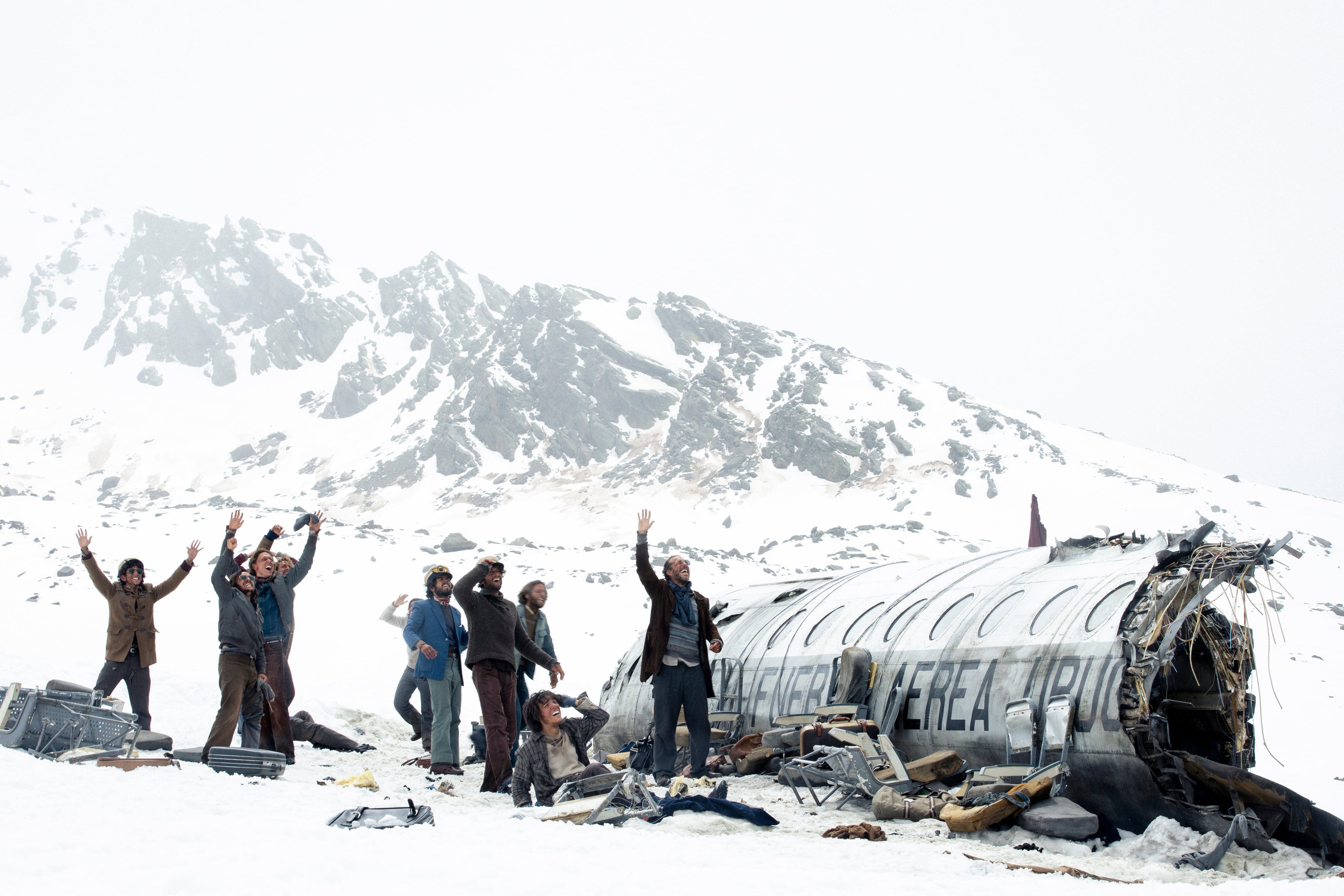 Fotograma de &#039;La sociedad de la nieve&#039; / NETFLIX