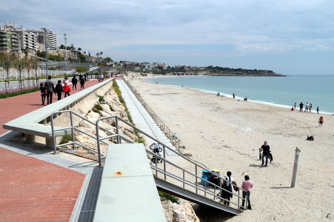 Platja de Tarragona. 