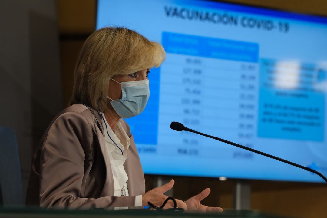 Verónica Casado informa de las decisiones tomadas en el Consejo de Gobierno extraordinario celebrado este lunes