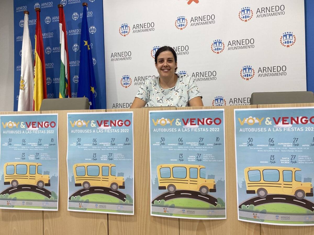 Arnedo pone en marcha los autobuses 'Voy y Vengo'