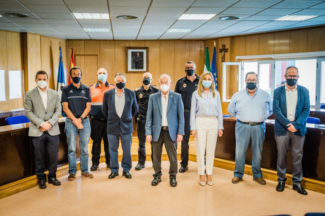 Puesta de largo de un gran evento en el Ayuntamiento de Roquetas.