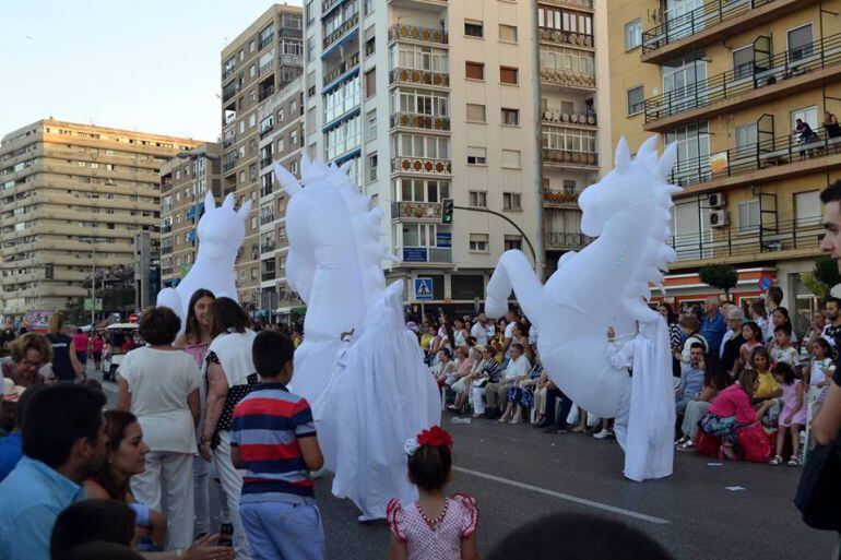 Gran Cabalgata anunciadora de Algeciras.