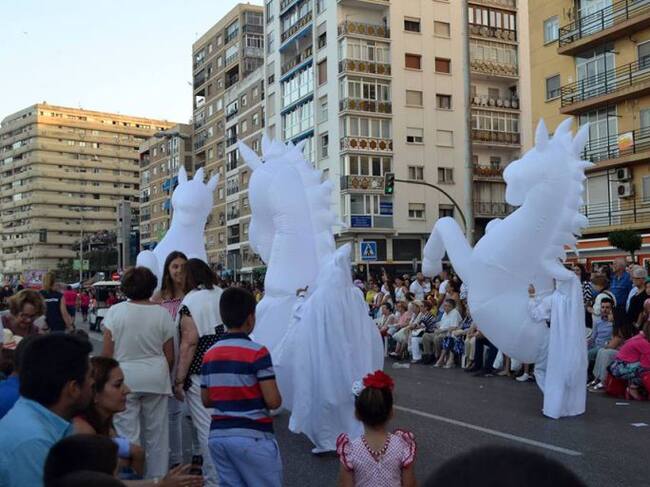 Gran Cabalgata anunciadora de Algeciras.