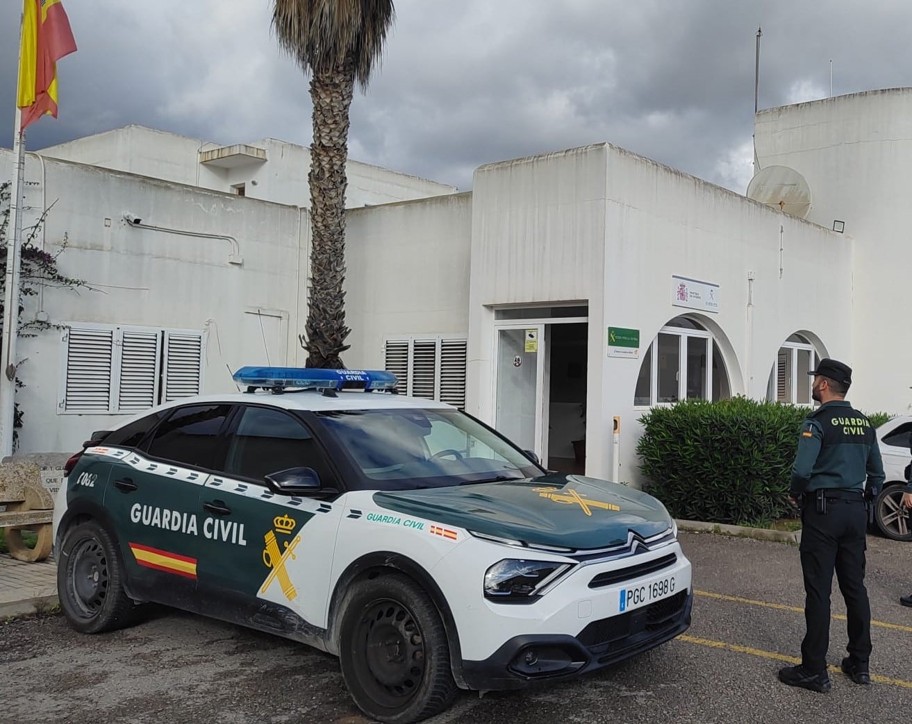 Imagen de archivo de agentes de la Guardia Civil