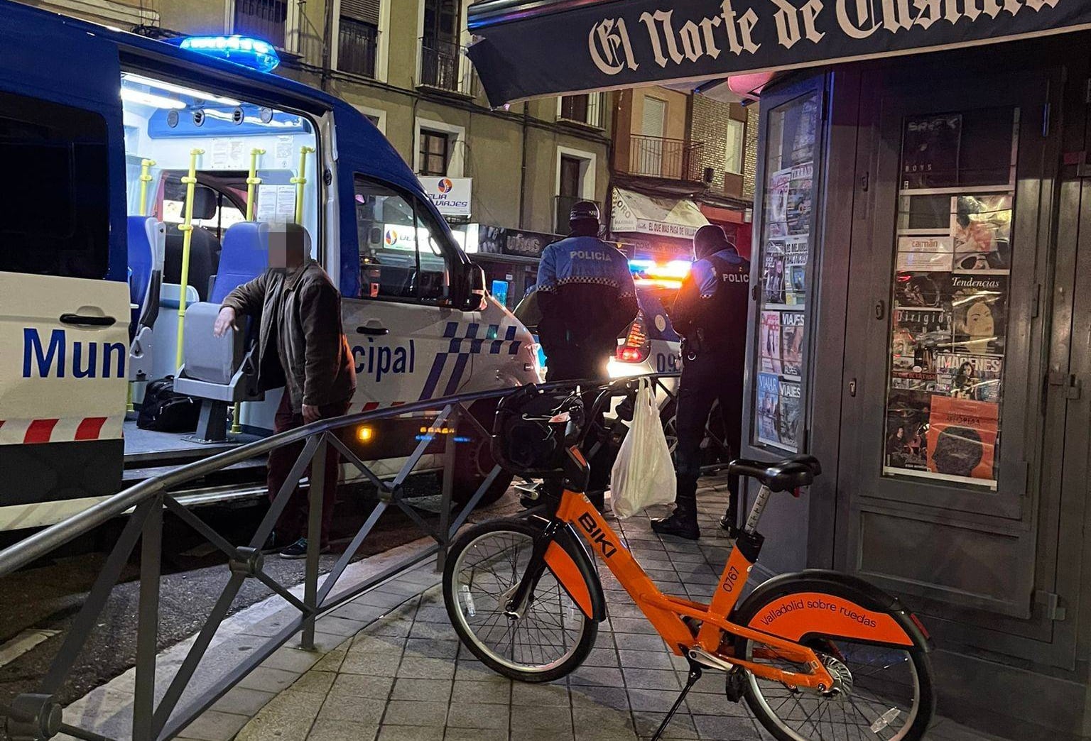 El usuario de la bicicleta presentaba una tasa de alcohol en aire que cuadruplicaba el  máximo permitido.