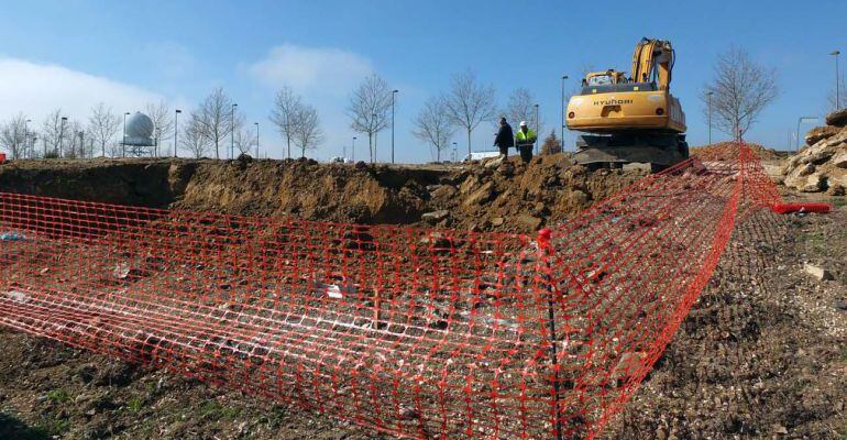 Obras del centro joven de Paracuellos