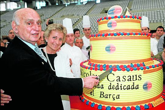 Nicolau Casaus, recién fallecido vicepresidente del FC Barcelona