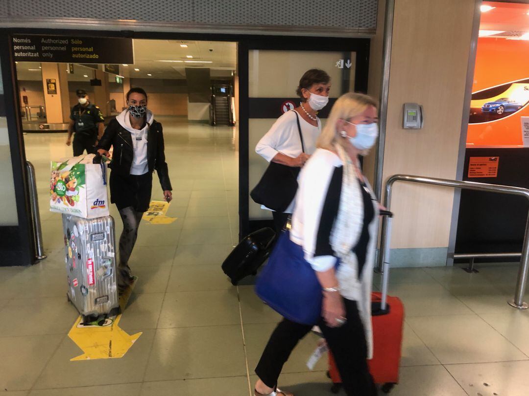 Llegada de turistas al Aeropuerto este verano