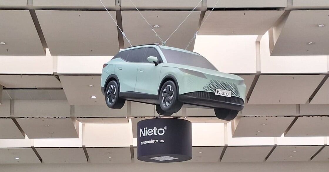 Omoda 7 en el centro comercial Vialia en Málaga