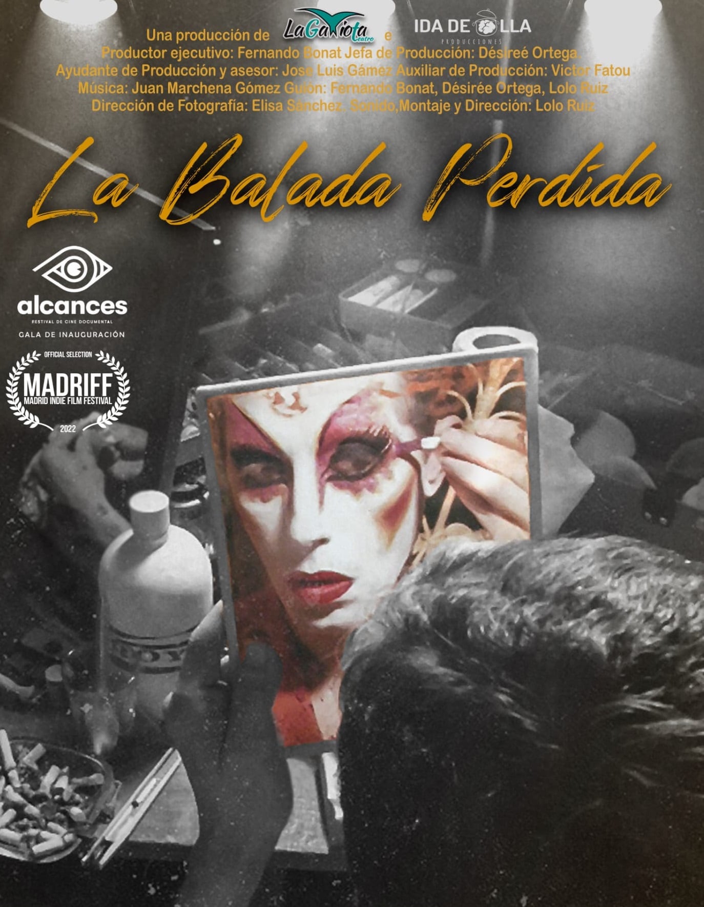 Cartel del documental la Balada Perdida.