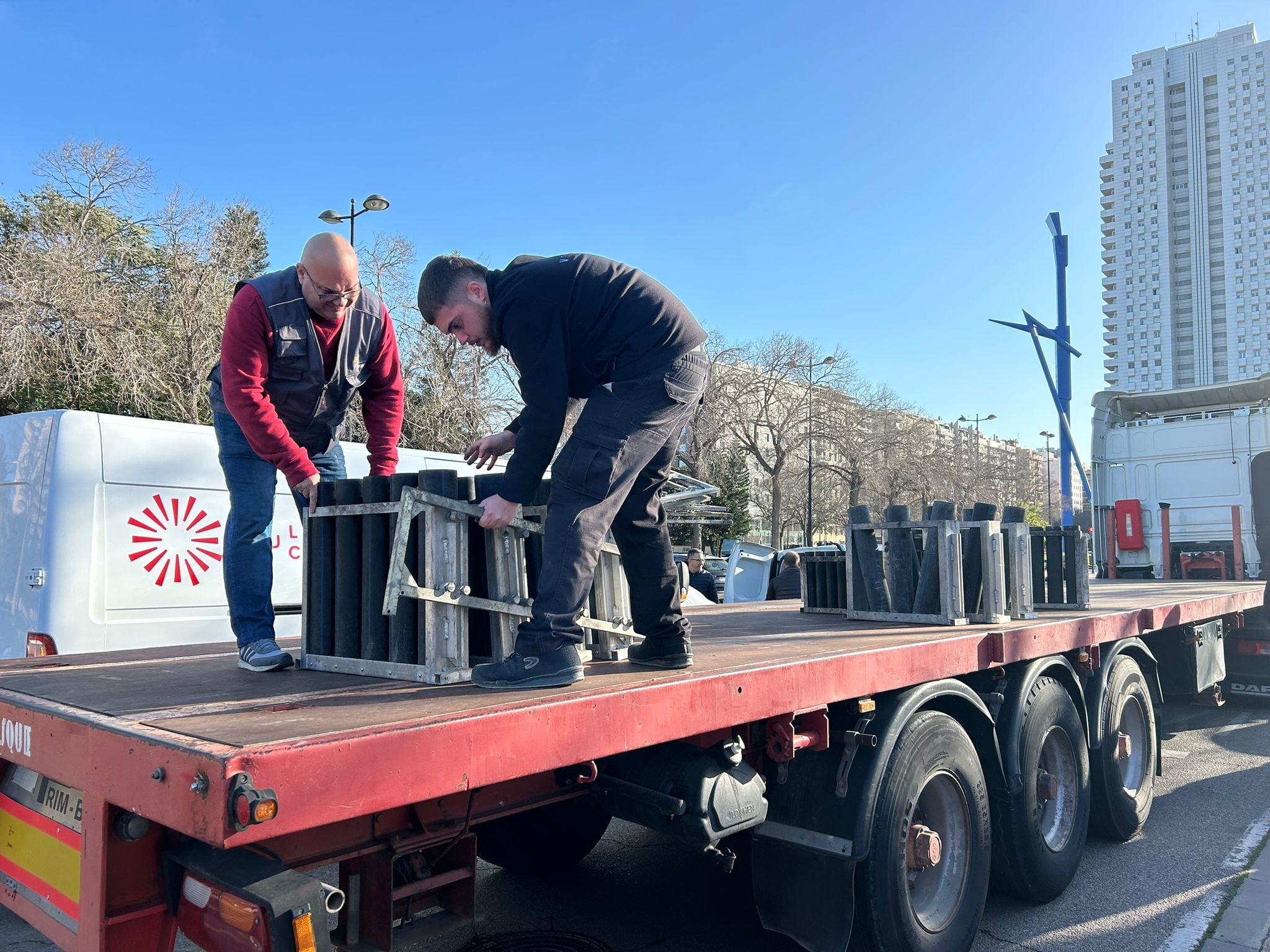 Los castillos de fuegos artificiales de Fallas se montarán sobre plataformas móviles para evitar los cortes de tráfico