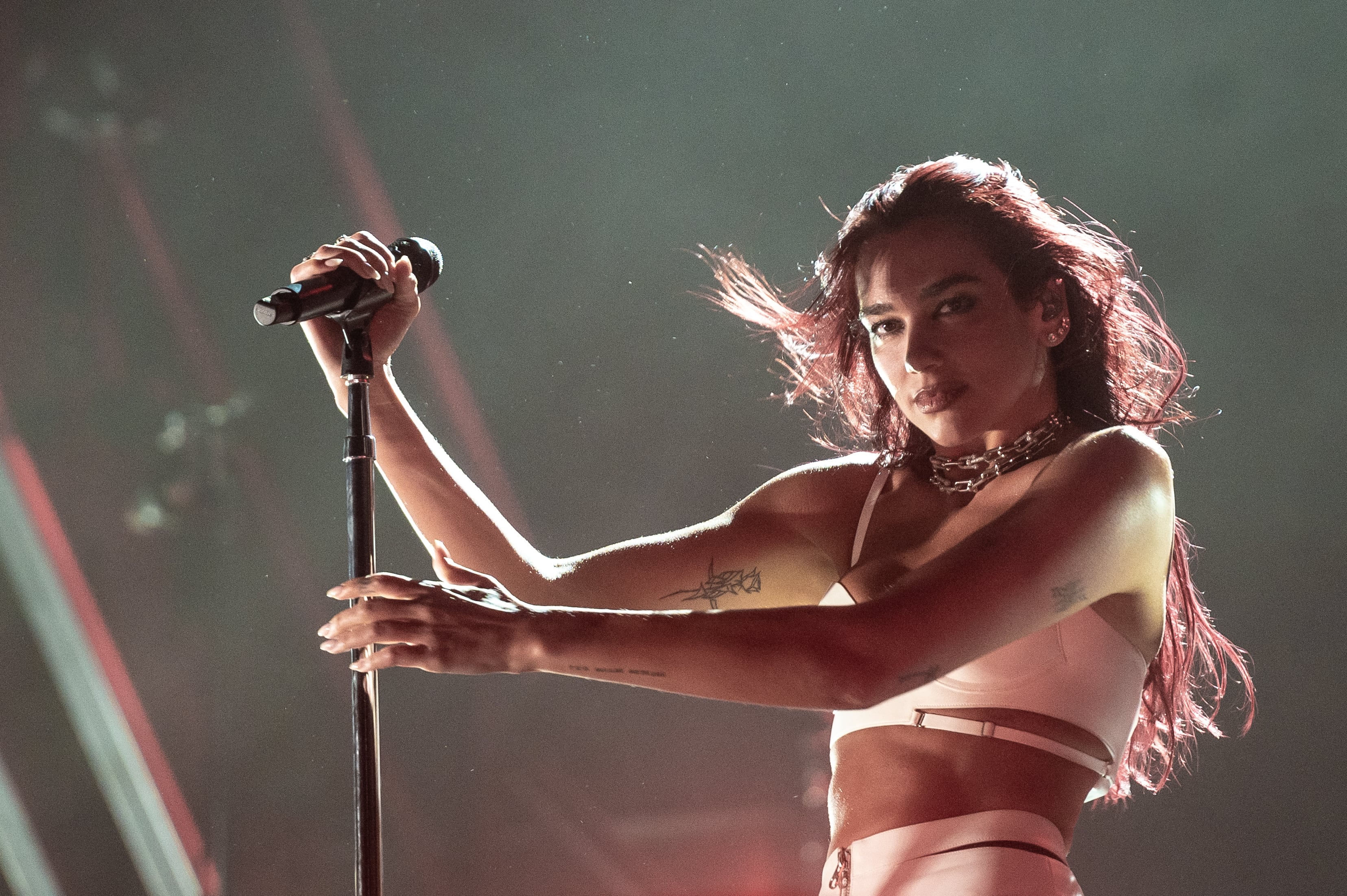 Dua Lipa durante el NOS Alive Festival 2024 en Portugal. Archivo.