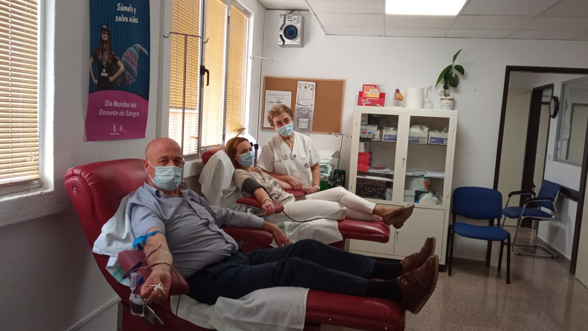 Donantes de sangre y médula ósea en el hospital de Puertollano