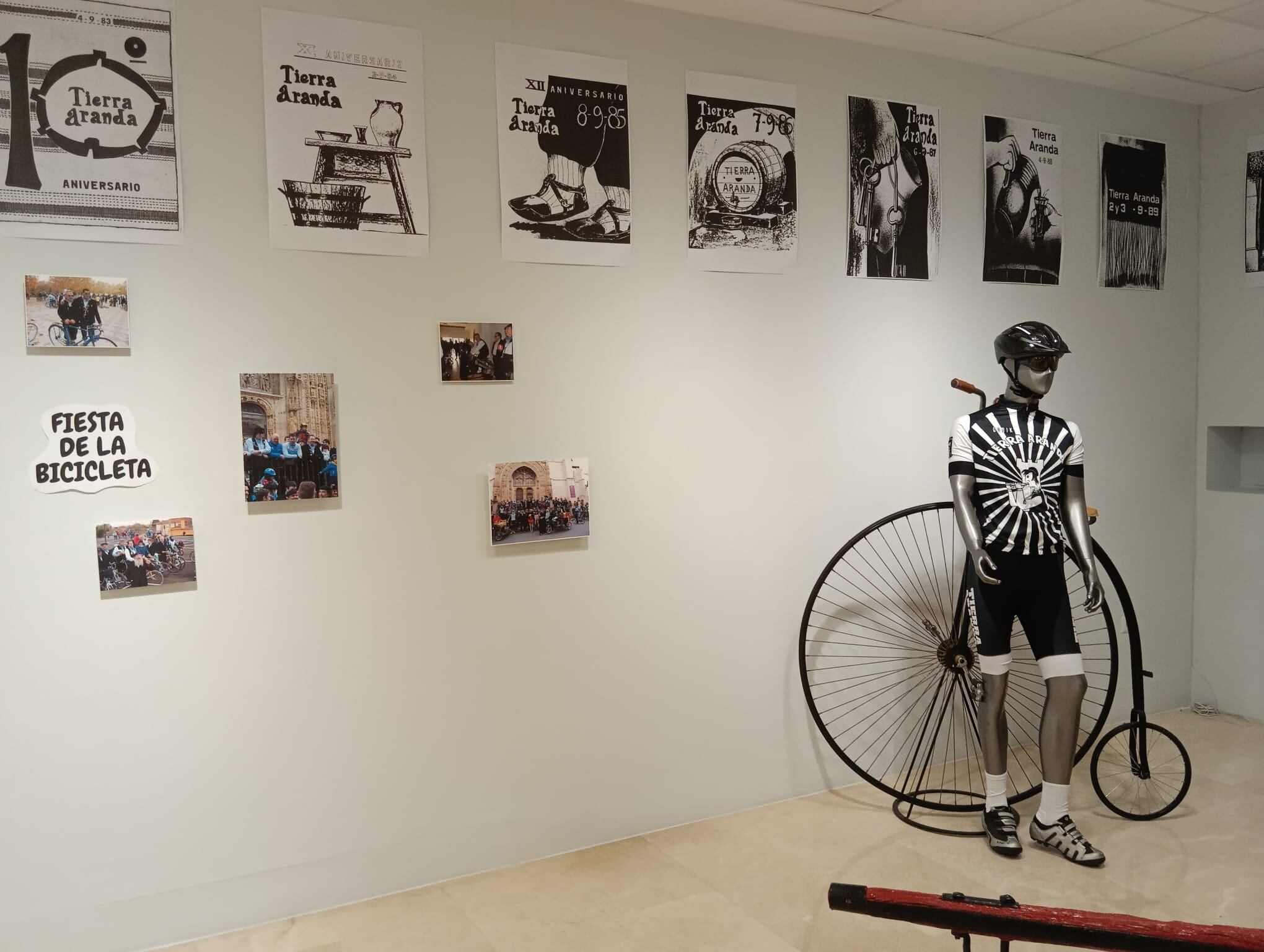 Algunos elementos de la exposición