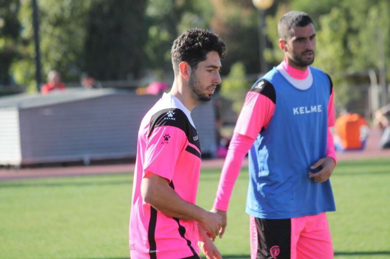 Paco Candela se entrena junto a Santamaría