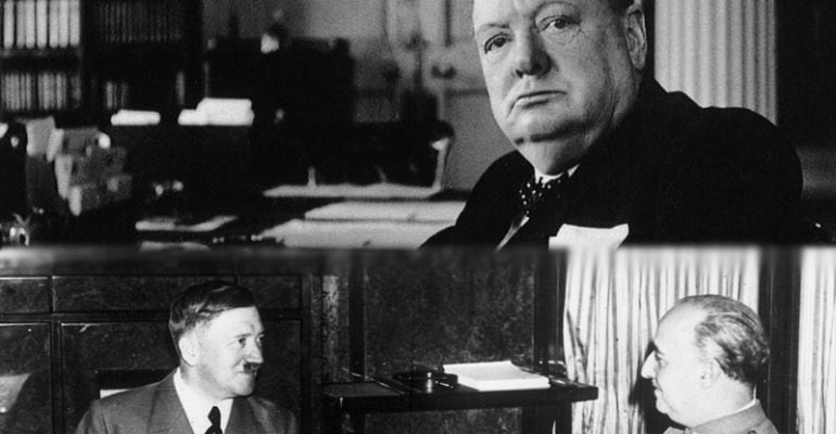 Los documentos desclasificados de la relación entre Churchill y Franco