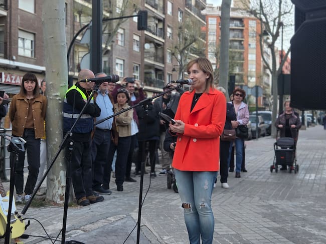 La regidora de Cultura, Elisa Guillem, ha sigut la primera en intervindre en l'acte