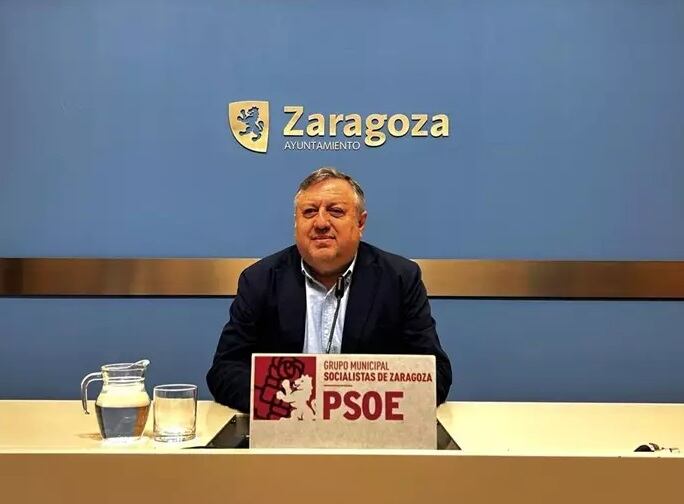 Alfonso Gómez Gámez, concejal socialista en el Ayuntamiento de Zaragoza