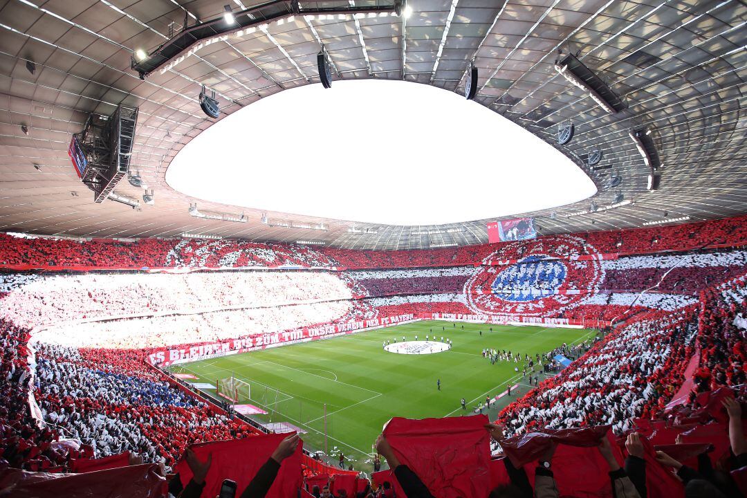 El Allianz Arena, estadio del Bayern de Múnich.