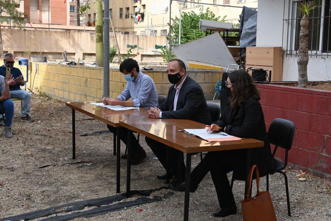 El vicepresidente Ruben Martínez Dalmau, durante la rueda de prensa.