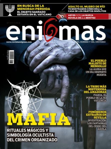 Portada de la revista Enigmas de octubre