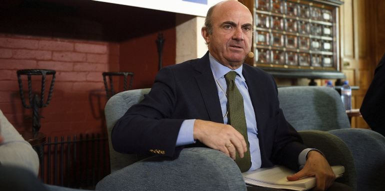 El ministro de Economía en funciones, Luis de Guindos