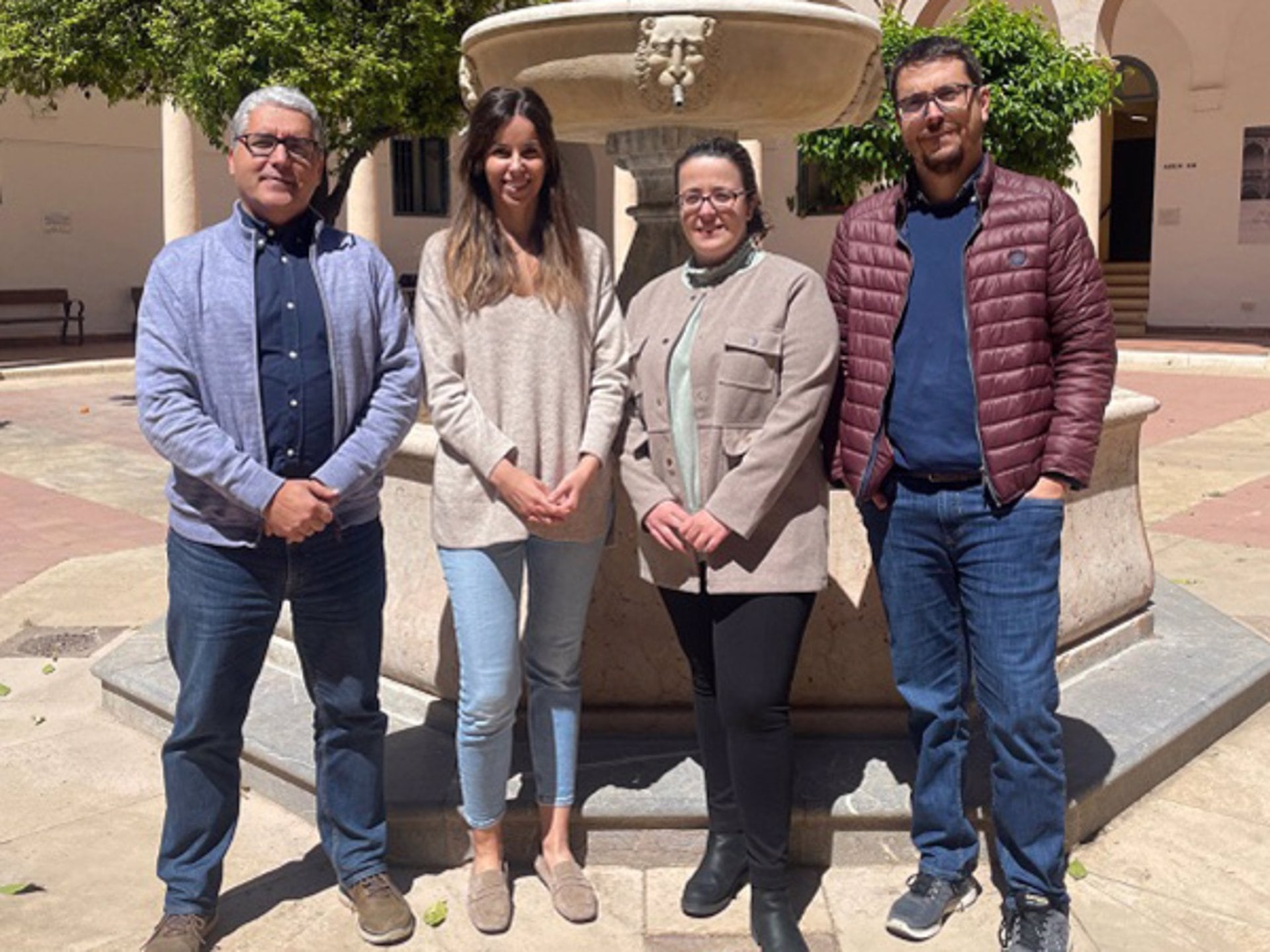 Equipo de la Universidad de Córdoba que ha realizado este nuevo modelo.