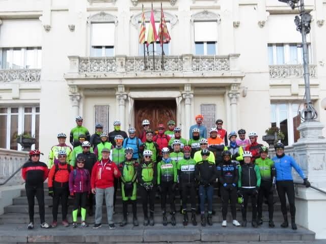 Club Ciclista Oscense y Peña Cicloturista Huesca pedalearon juntos de nuevo el pasado domingo