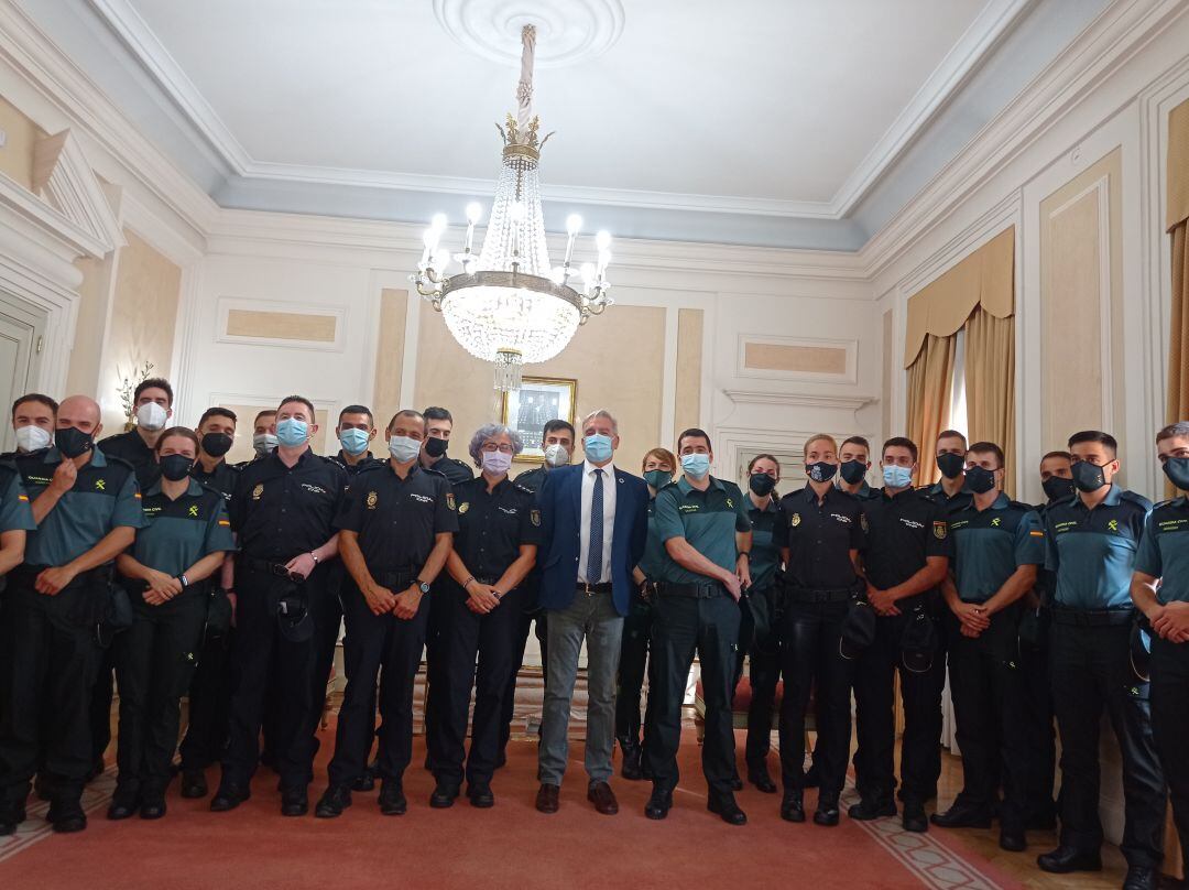 20 nuevos alumnos en prácticas se incorporan a Policía Nacional y Guardia Civil en palencia