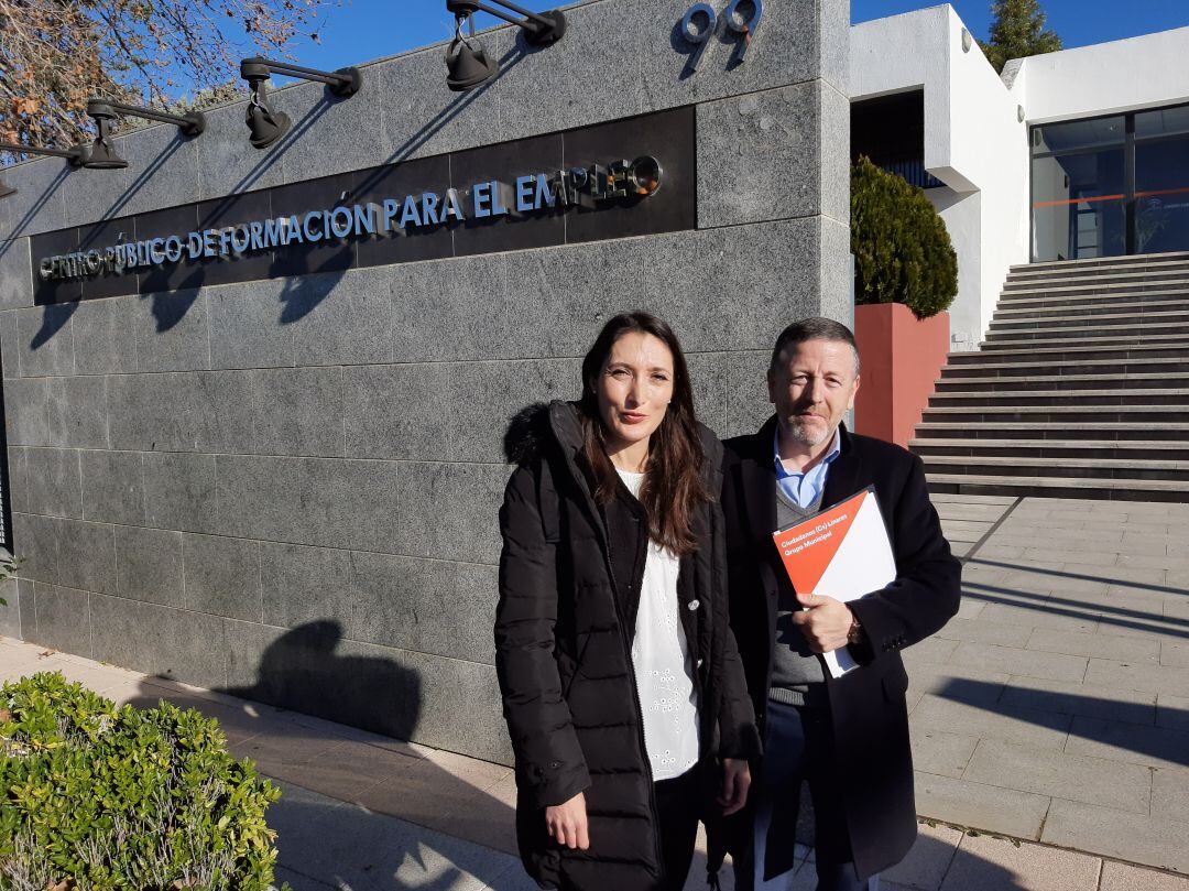 Mónica Moreno y Rafael Funes