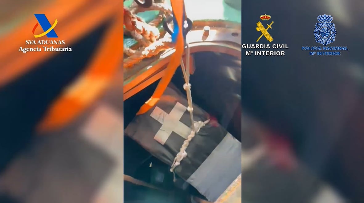 Incautan 2.000 kilos de cocaína en un barco en Tenerife