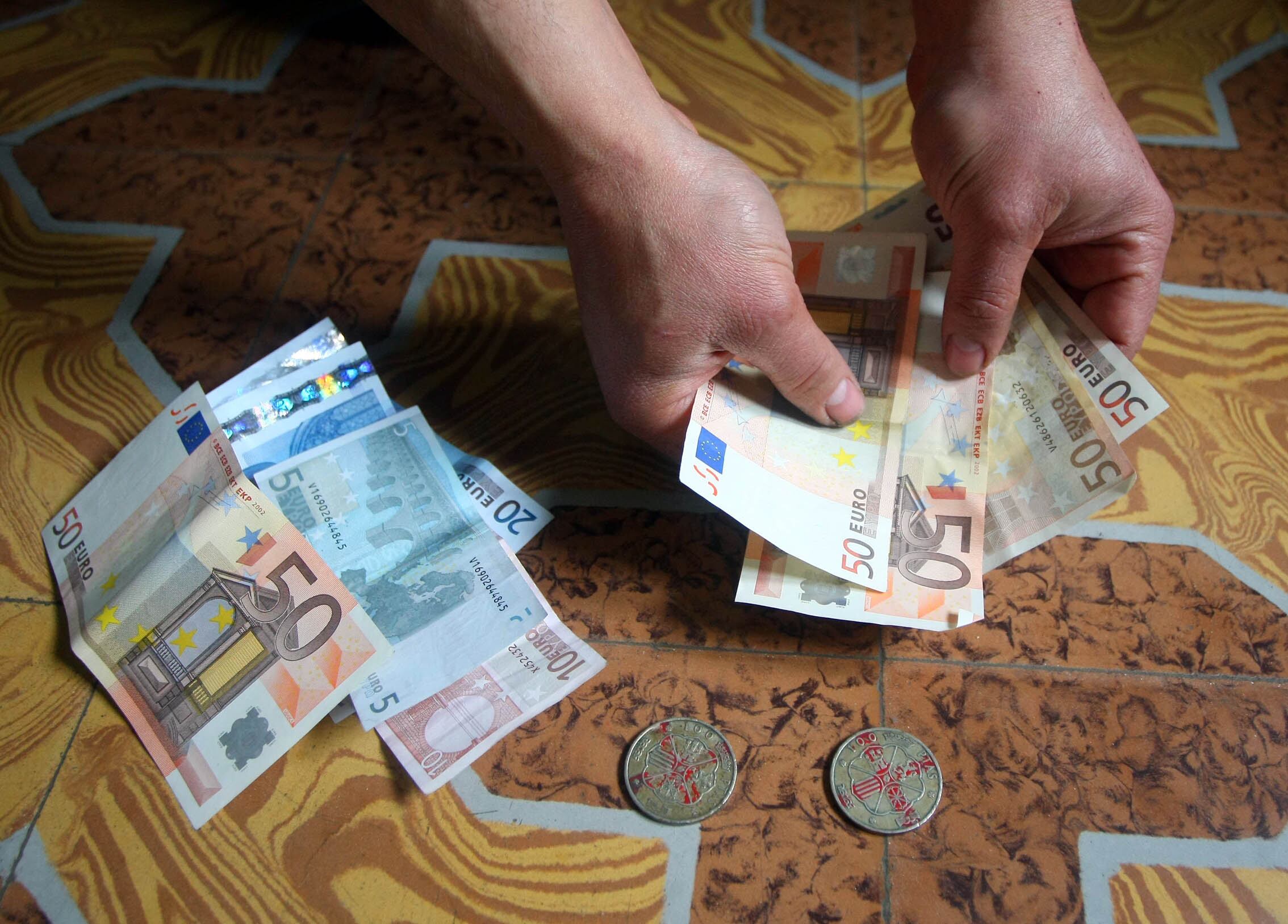 Tradicional juego de Chapas en el Bierzo (León)