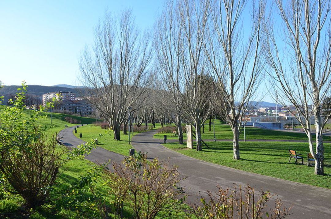 Parque Bizkotxalde en Basauri