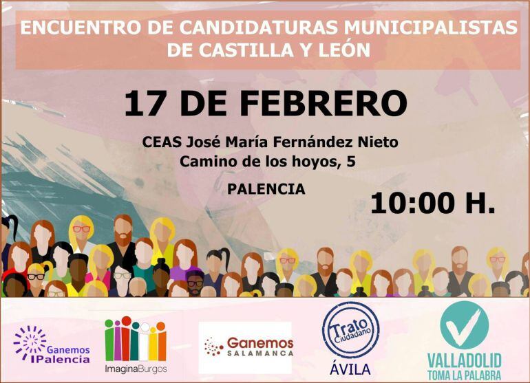 Encuentro de candidaturas municipalistas de Castilla y León en Palencia