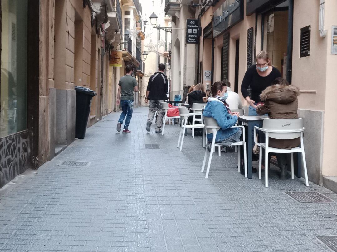 Terrazas en el centro de Palma