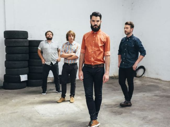 La banda de Baza posa para la promoción de su gira europea.