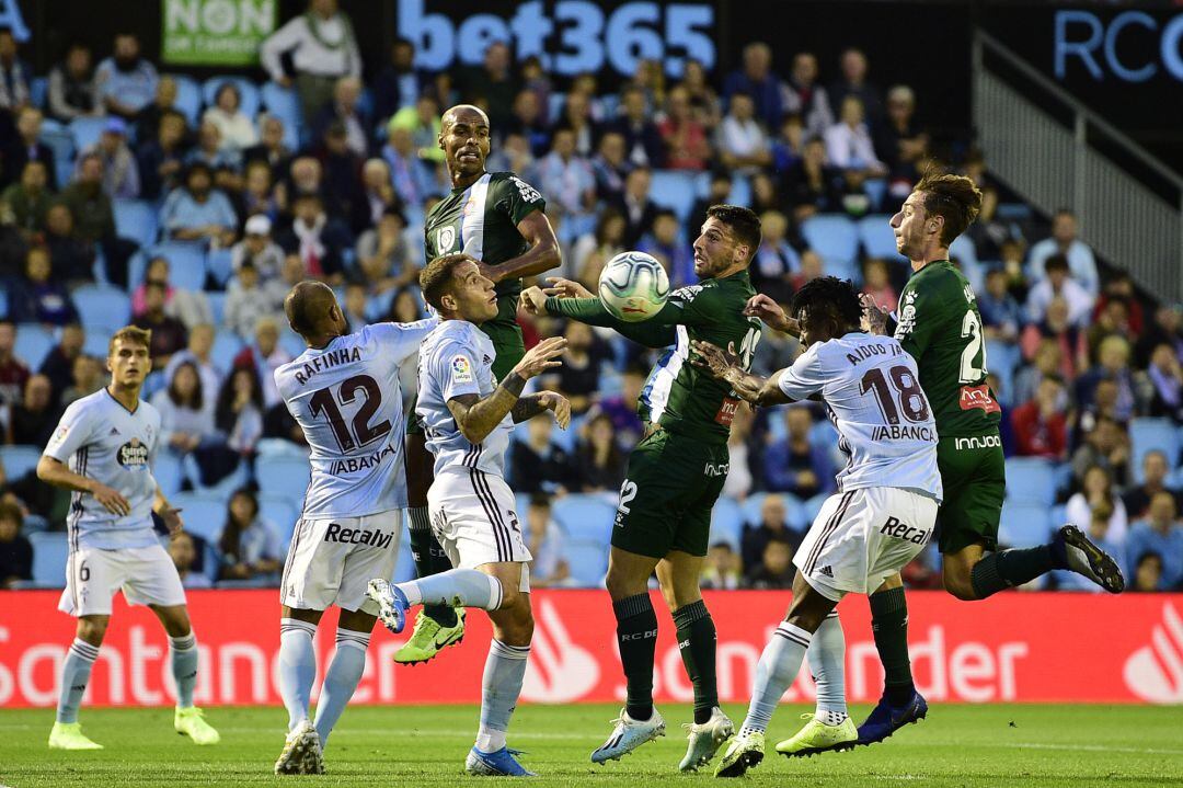 El Celta se enfrentó al Espanyol en Balaídos