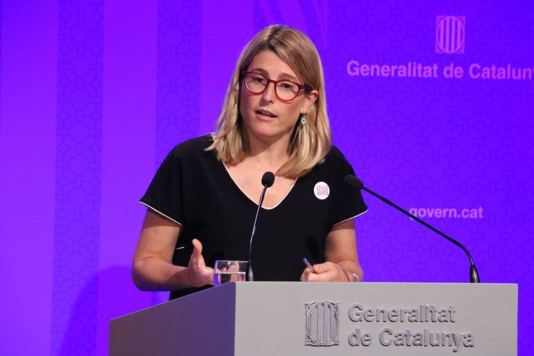 La consellera de la Presidència i portaveu del Govern, Elsa Artadi