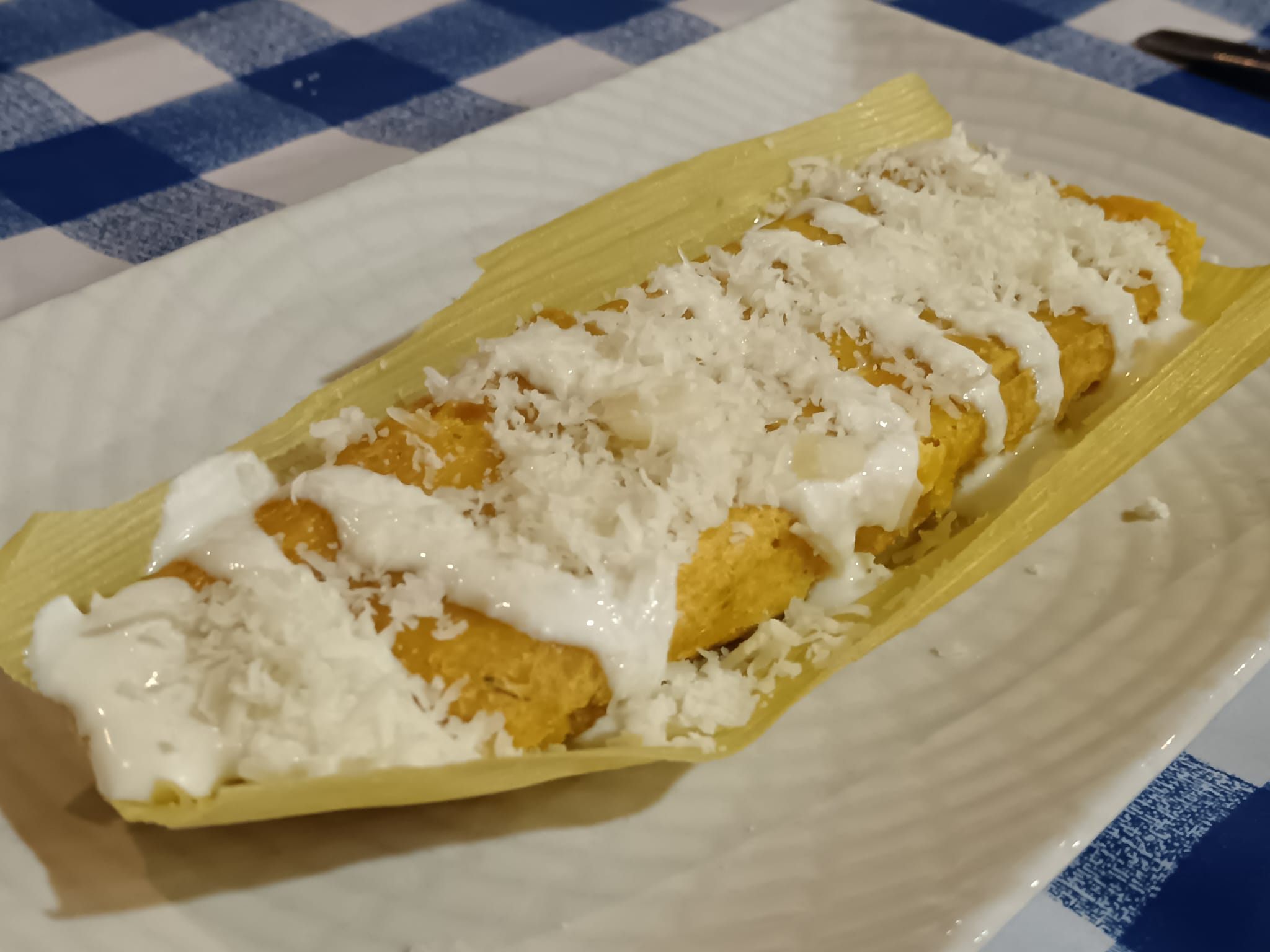 Tamal de elote