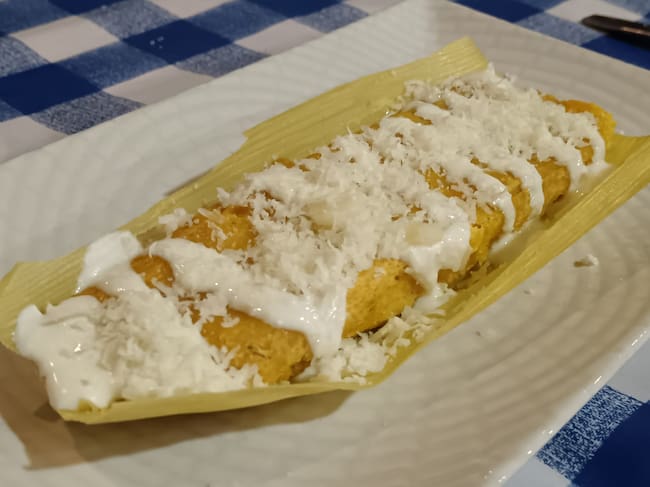 Tamal de elote