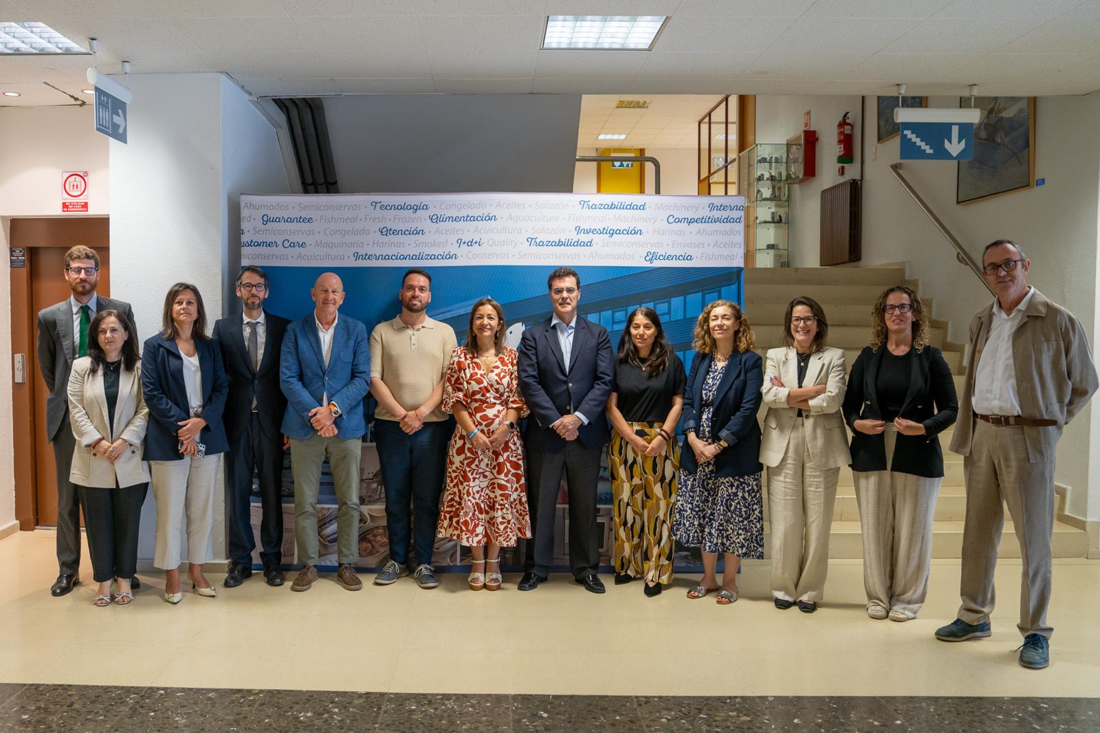 Reunión entre Anfaco y la Consellería do Mar, con Marta Villaverde