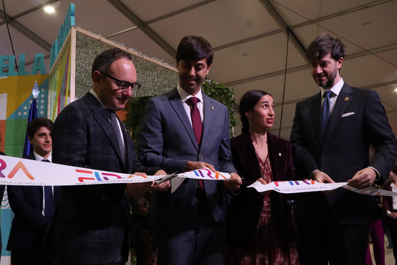 El cap de Govern, Xavier Espot, a la inauguració de la 46a Fira d'Andorra la Vella