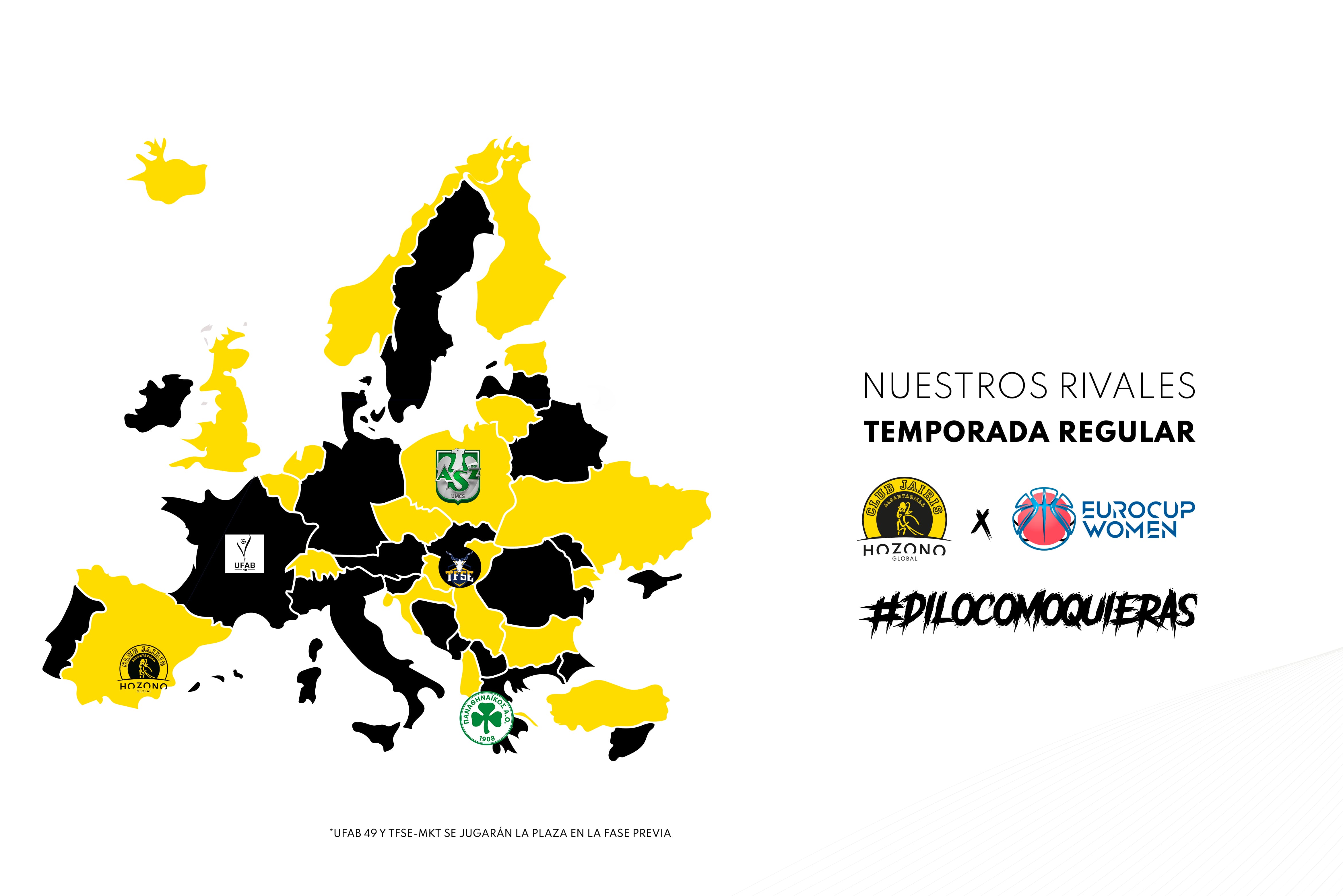 Rivales de Jairis en Europa