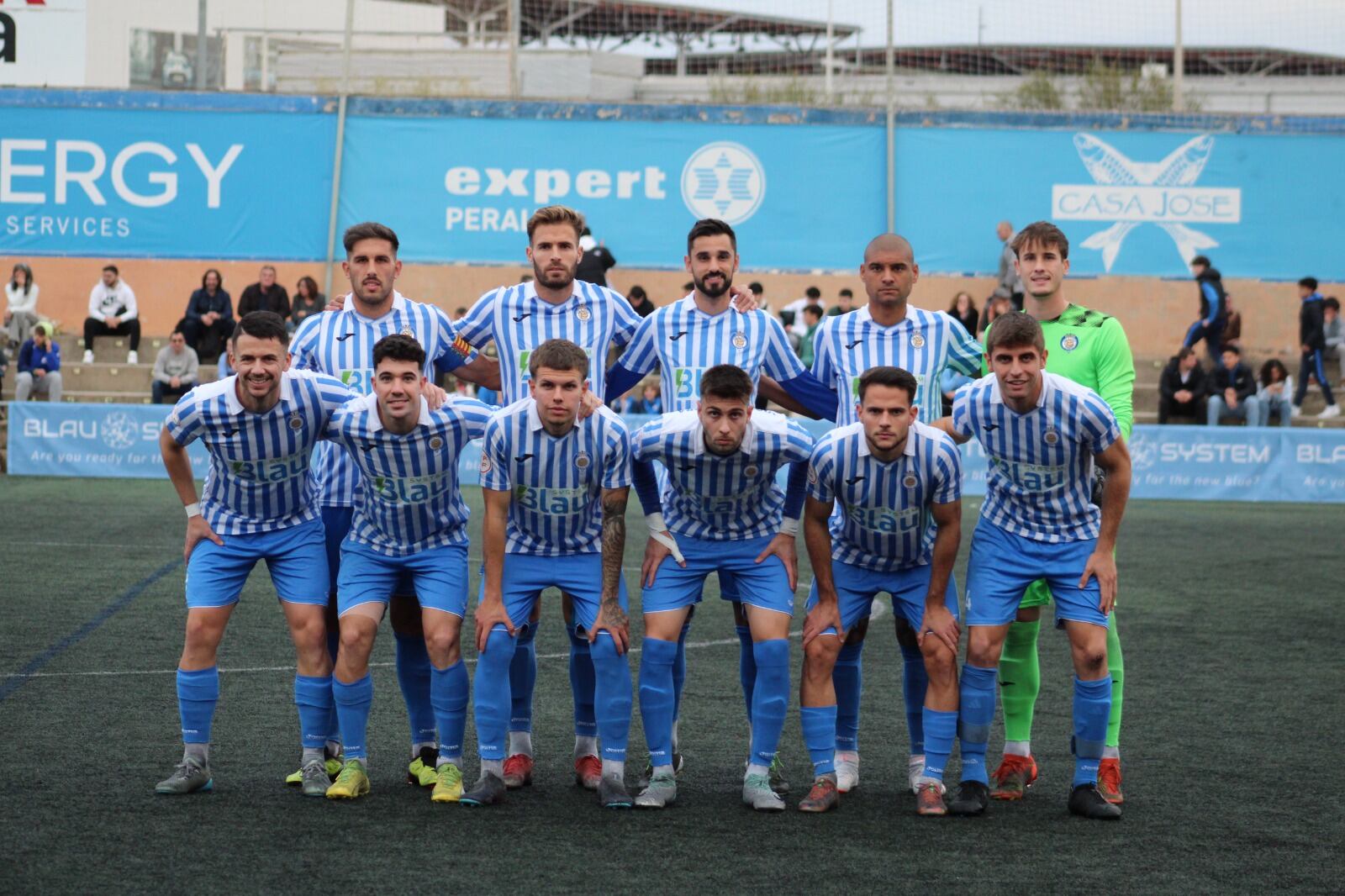 Once titular del CF Gandia este fin de semana