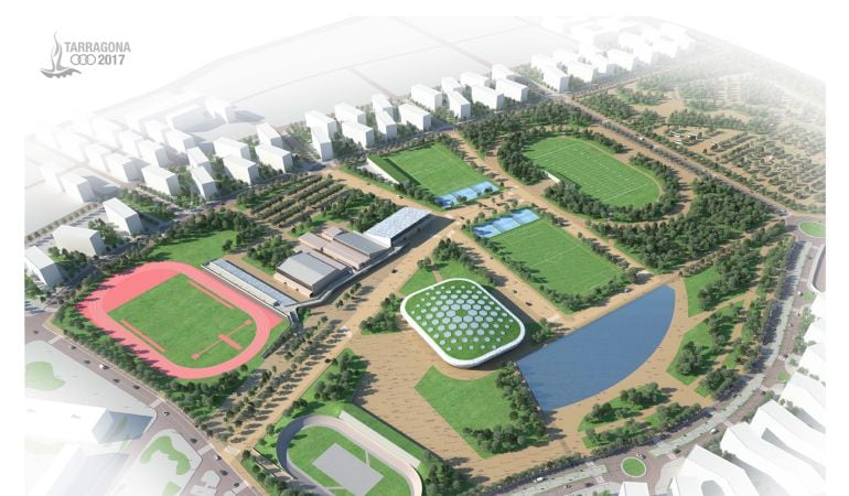 Plànol de la futura Anella Mediterrània a Campclar.