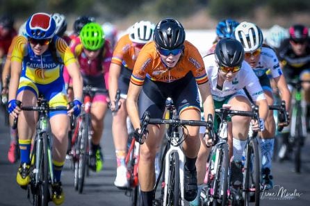 Alejandra Puente en el sprint final